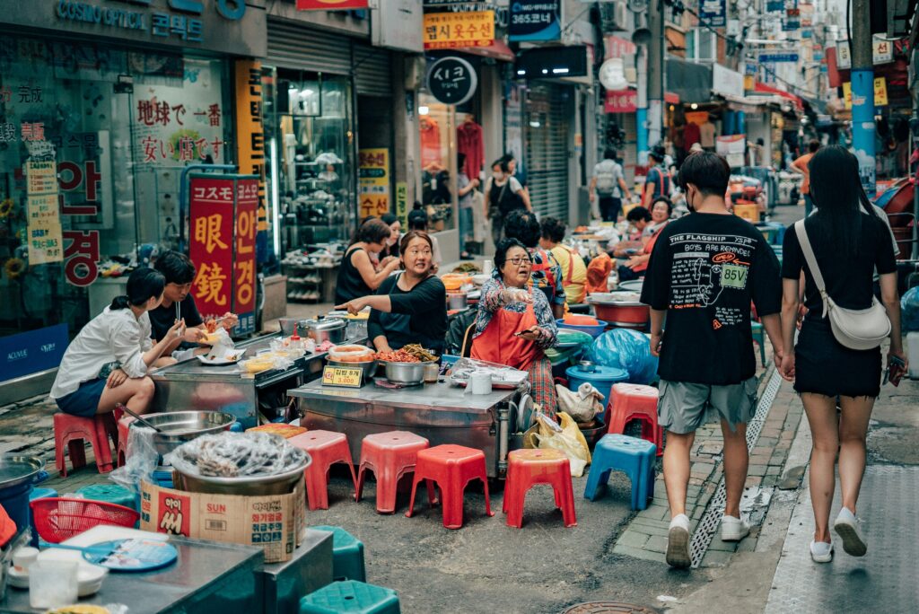 韓国市場