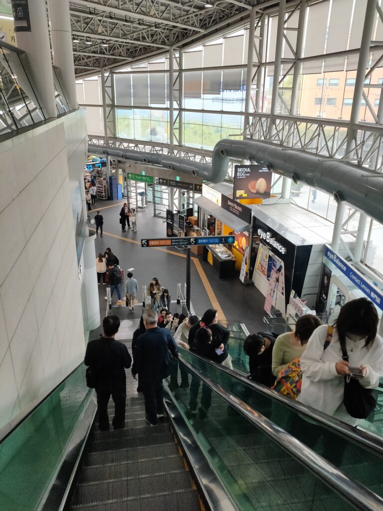 ソウル駅　AREX乗り場行き方